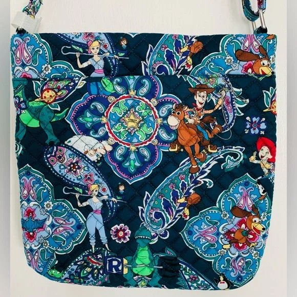 Vera Bradley Disney Pixar Toy Story Andy’s Room Triple Zip Hipster Crossbody bag - Picture 6 of 10